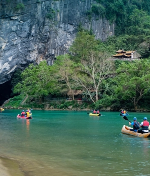 Kayak à la grotte Phong Nha 1 Jour