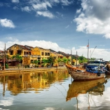 Visite de nuit à Hoi An : Excursion en bateau sur la riviere Hoai