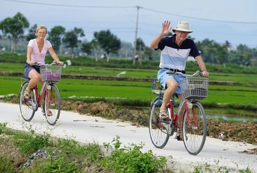 Balade à vélo dans la campagne de Hoi An