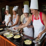 Cours de cuisine dans le village de Tra Que