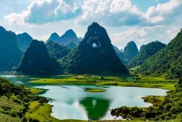 Cao Bang - Chute d'eau de Ban Gioc - Grotte de Nguom Ngao