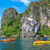 Excursion à la baie d'Ha Long: Tour kayak et plongée Baie Lan Ha - Ha Long