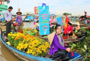 Can Tho - Marché flottant de Cai Rang - Ho Chi Minh Vile