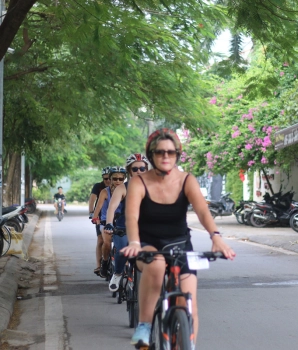 Excursions à Hanoï : Exploration à vélo du vieux quartier