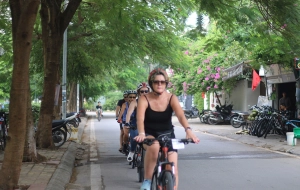 Exploration à vélo du vieux quartier de Hanoï