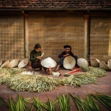 Excursion à Hanoi : Découverte du village de l'encens et du chapeau conique