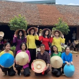 Excursion à Hanoi : Découverte du village de l'encens et du chapeau conique