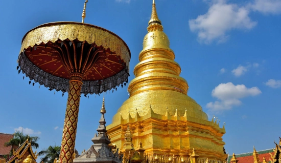 Excursion à Lamphun : Wat Phra That Hariphunchai et Wat Phra That Lampang Luang