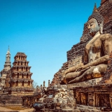 Excursion à vélo au parc historique et à la campagne de Sukhothai