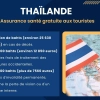 2024: Les touristes en Thaïlande ont accès à une assurance santé gratuite pendant leur voyage