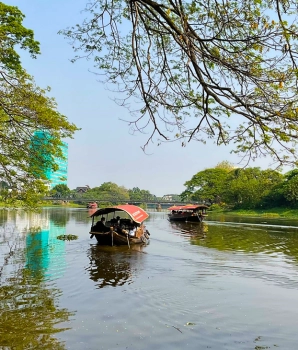 Excursion à Chiang Mai : Balade en bateau sur la rivière Mae Ping