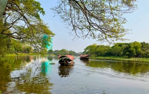 Excursion à Chiang Mai : Balade en bateau sur la rivière Mae Ping