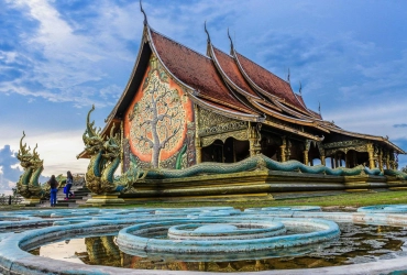 Khong Chiam - Frontière de Chong Mek - Plateau des Bolovens (B)