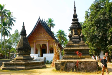 Vientiane - Luang Prabang en train - Visite de la ville (B)