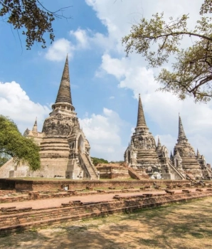 Excursion à Ayutthaya : Promenade autour du parc historique ďAyutthaya