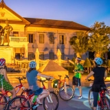 Chiang Mai d'une journée : Visite nocturne à vélo