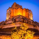 Chiang Mai d'une journée : Visite nocturne à vélo