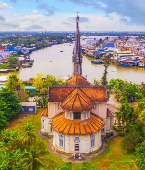 Excursion au Sud du Vietnam: Delta du Mékong 1 jour au départ de Saigon