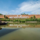 Mini - circuit à Ayutthaya: une journée au village des éléphants et marché flottant