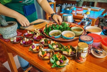 Chiang Mai - Cours de la cuisine en demi-journée (B/L)