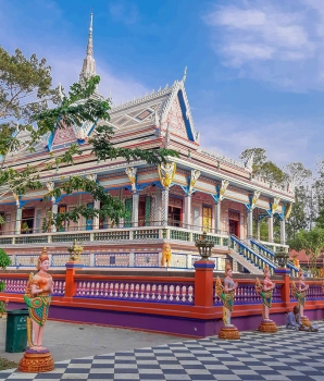 Mini visite à Soc Trang : Découverte des pagodes Khmer