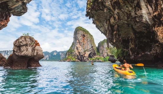 Circuit balnéaire à Krabi: tour des quatres îles et l'île Koh Phi Phi 5 jours 4 nuits