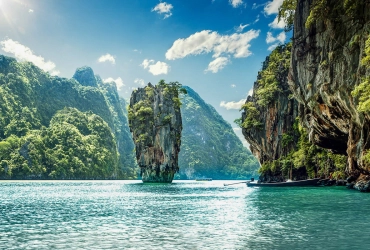 Excursion d'une journée aux Îles Phi Phi et à Khai Island en bateau rapide (B/L/-)