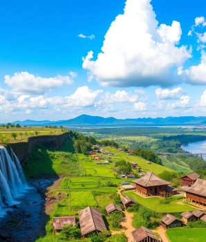 Itinéraire 4 jours autour de Pakse : Cascades, Temples et Îles Mystérieuses