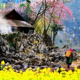 Voyage à pied Ha Giang 4 jours : Conquérir de la montagne Tay Con Linh