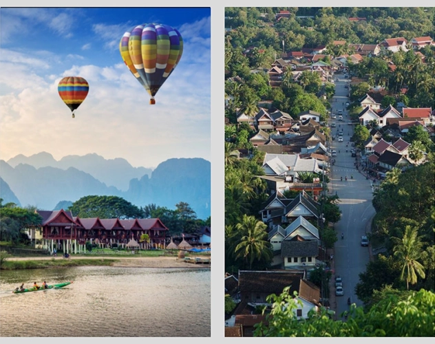 Destinations au Laos : Choisir Luang Prabang ou Vang Vieng ?