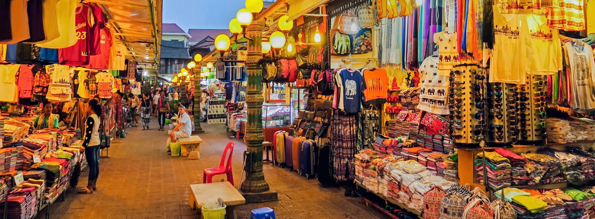 Marché nocturne d’Angkor